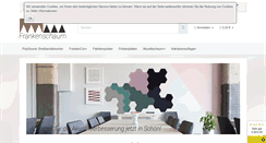 Desktop Screenshot of frankenschaum.de